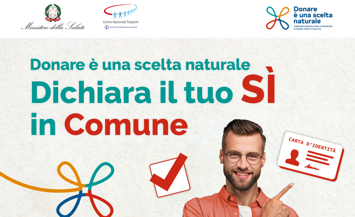 Campagna ministero della salute sulla donazione
