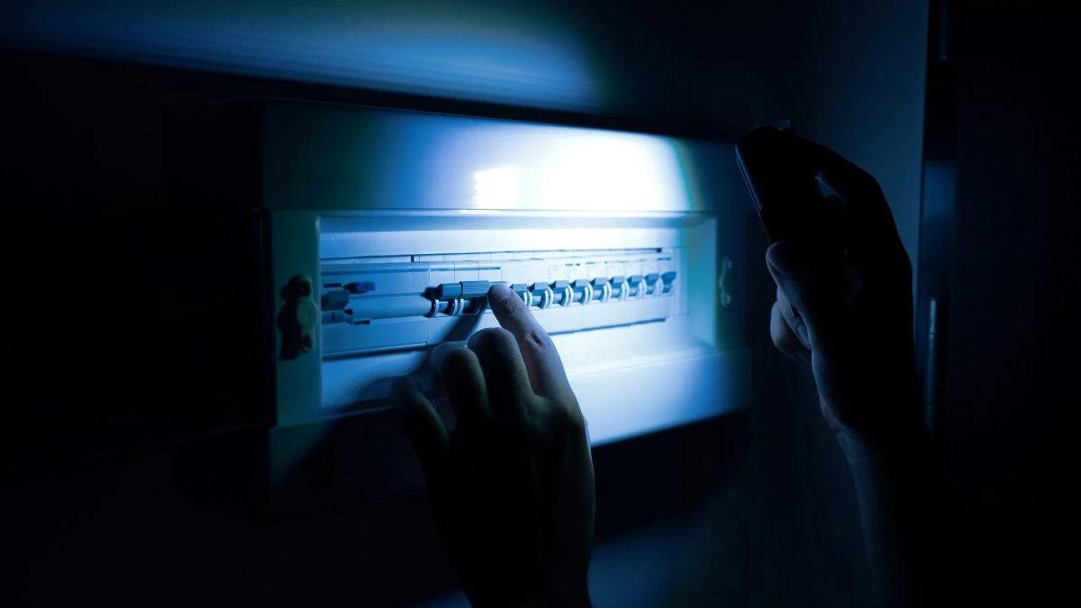Quadro elettrico in caso di black out