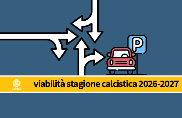Diseggno che mostra auto, cartello parcheggio e frecce direzionali