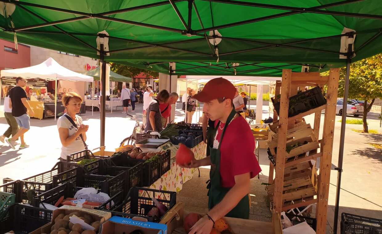 foto mercato contadino Gorgonzola