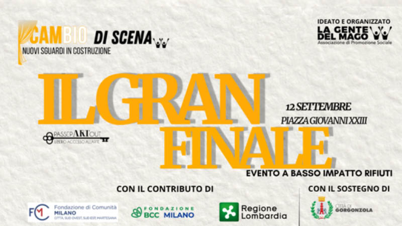 Cober Il gran finale festival Cambio di scena