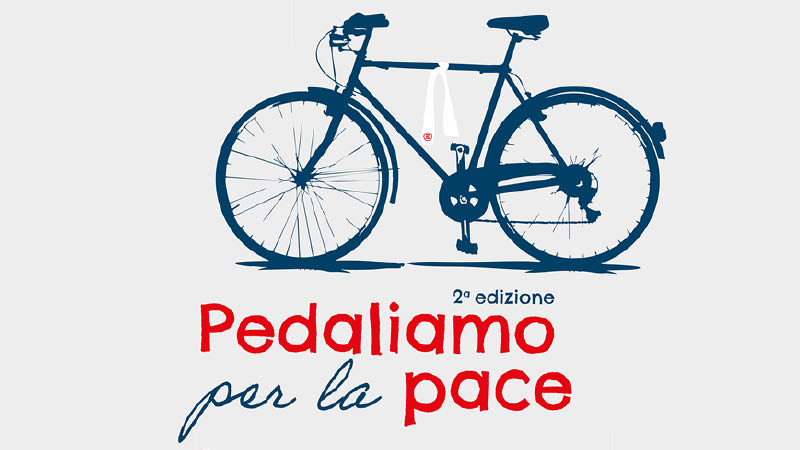 cover pedaliamo per la pace