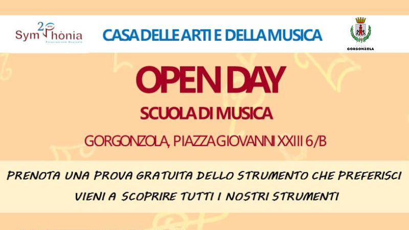 Dettaglio locandina Open day 2026 Symphònia