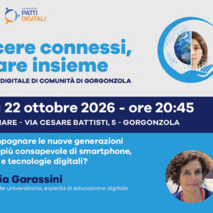 Cover 1 incontro patti digitali con foto Stefania Garassini e loghi istituzionali