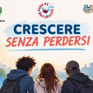 disegno 3 giovani adolescenti di spalle