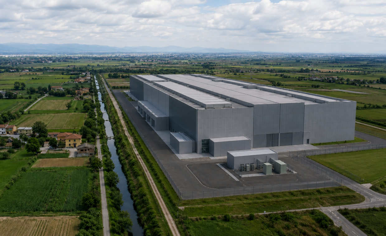 data center in contesto territoriale
