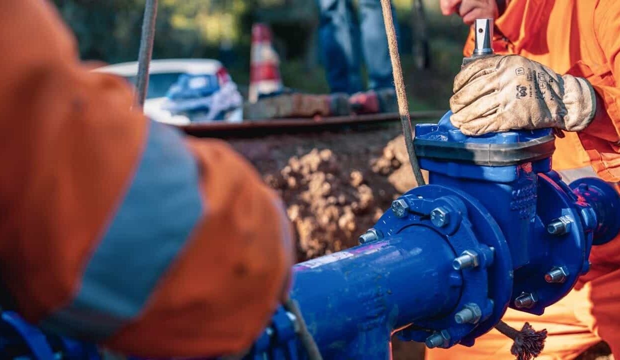 Lavori alle tubazioni della rete idrica