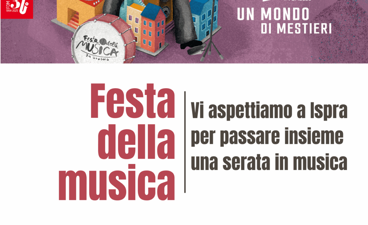 Festa della musica 2025 locandina