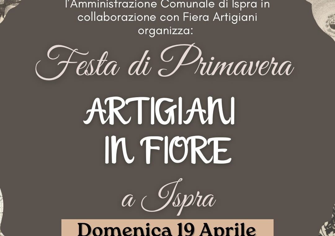 locandina artigiani in fiore