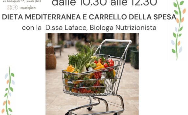 Dieta mediterranea e carrello della spesa