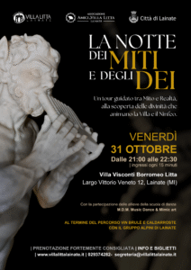 Locandina La notte dei miti e degli dei