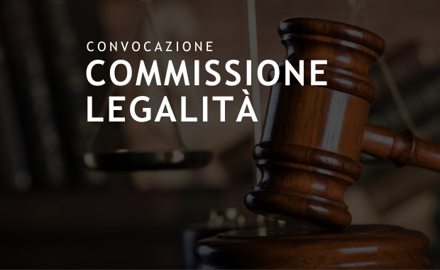 convocazione commissione legalità