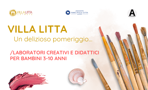 Villa Litta Un Delizioso Pomeriggio. Locandina testo nella notizia