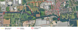 deviazione percorso alzaia
