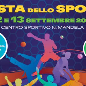 Festa dello sport 12-13 settembre 2026