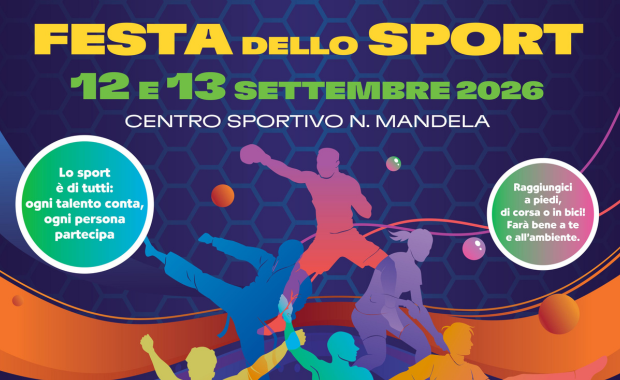 Festa dello sport 12-13 settembre 2026