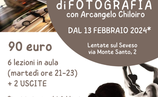 Corso di fotografia Amici dell'Arte