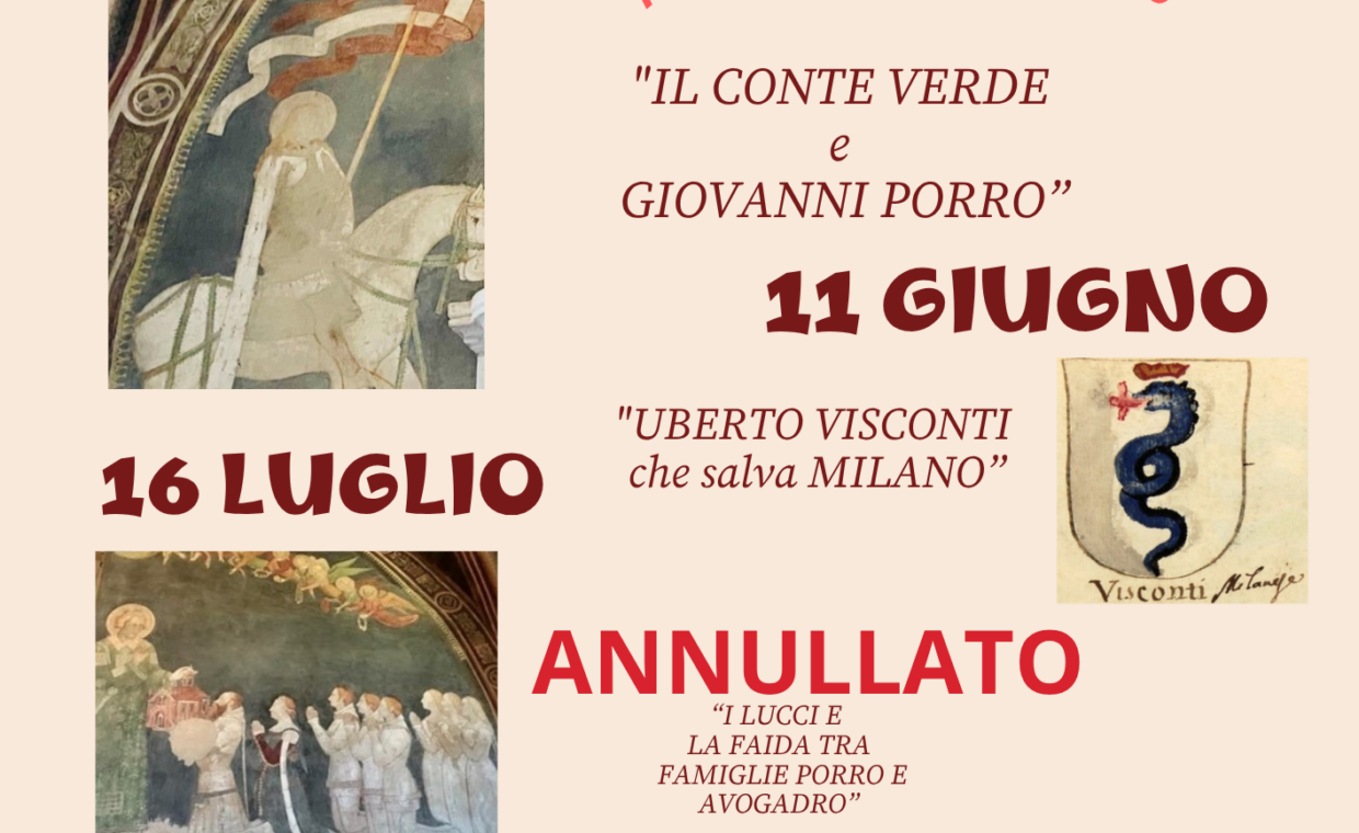 LOCANDINA CON ANNULLO VISITA 16 LUGLIO