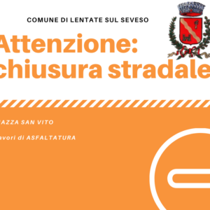Chiusura Strada per lavori