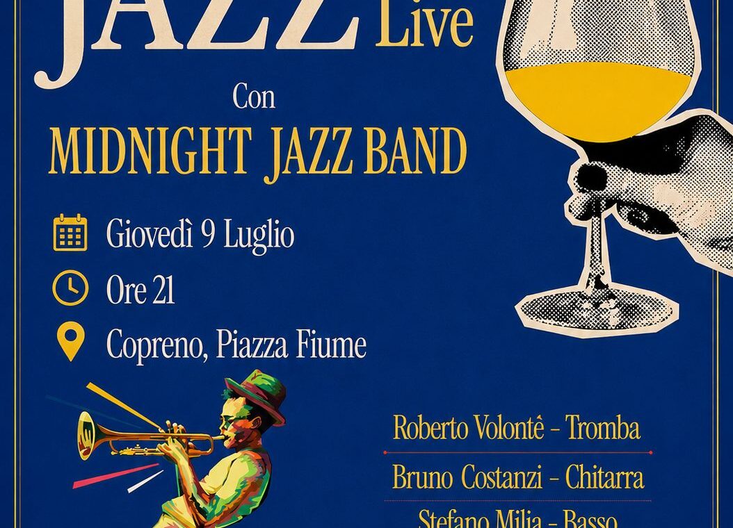 Jazz musica PIAZZA COPRENO 9 LUGLIO