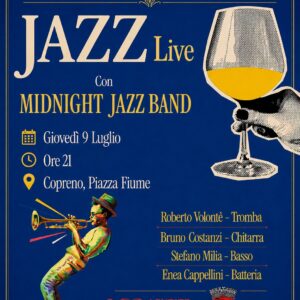 Jazz musica PIAZZA COPRENO 9 LUGLIO