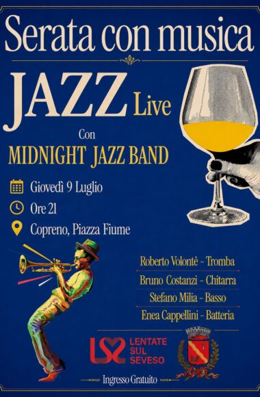 Jazz musica PIAZZA COPRENO 9 LUGLIO