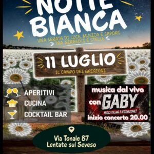 locandina Notte Bianca a Copreno