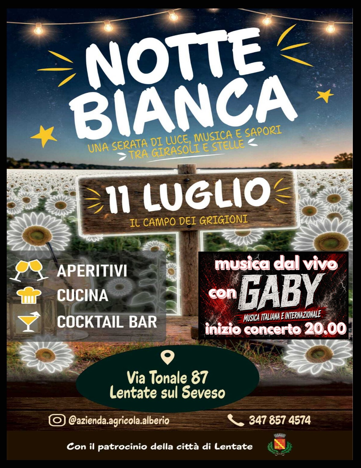 locandina Notte Bianca a Copreno