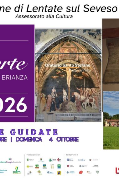 locandina Ville Aperte in Brianza 2026 Lentate