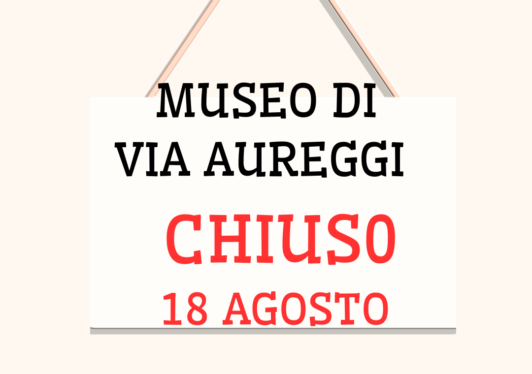 avviso chiusura Museo Aureggi