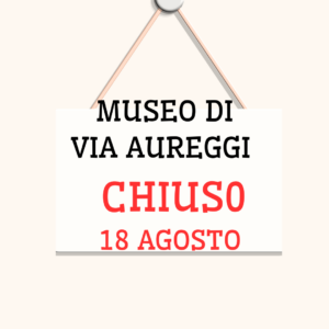 avviso chiusura Museo Aureggi