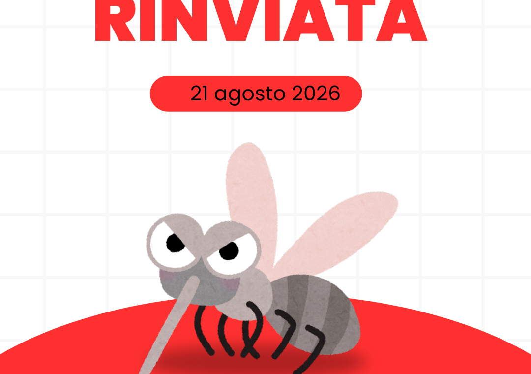 locandina Rinvio Disinfestazione
