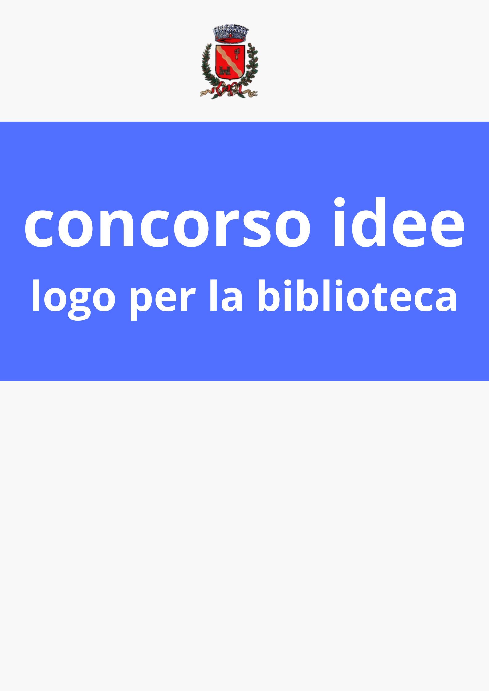 avviso per sito logo