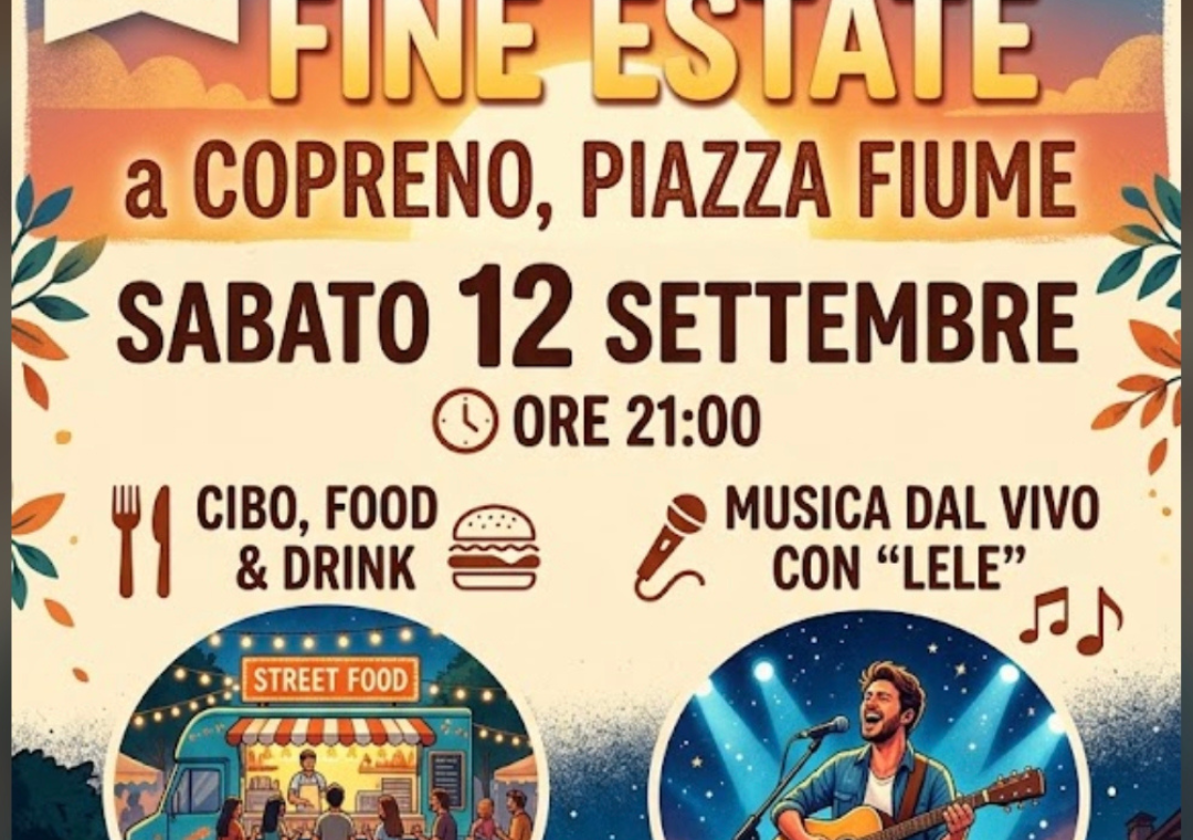 locandina Festa di Fine Estate new IA