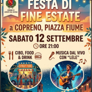 locandina Festa di Fine Estate new IA