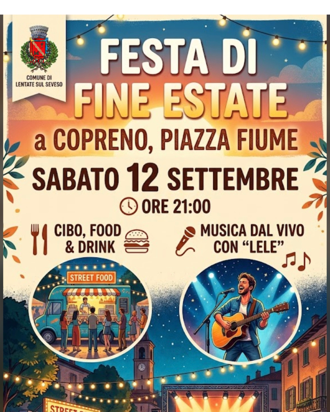 locandina Festa di Fine Estate new IA