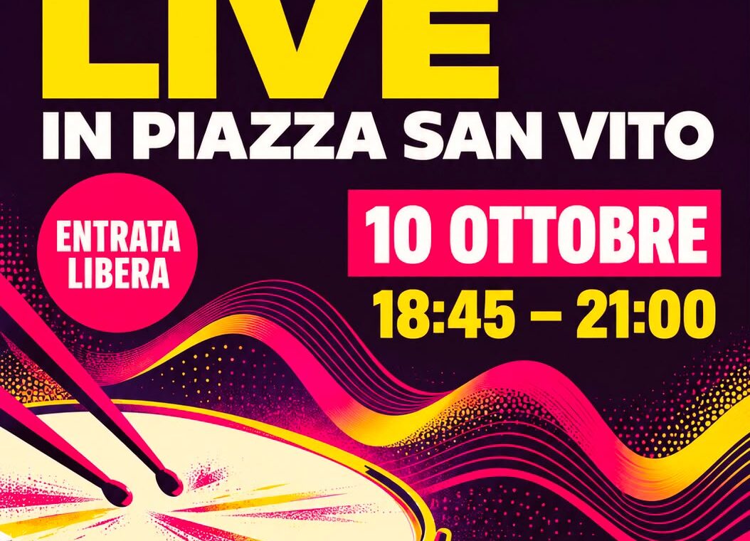 locandina MUSICA IN PIAZZA SAN VITO