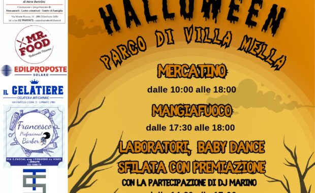 "Aspettando Halloween" - 27 ottobre 2024 dalle ore 10.00