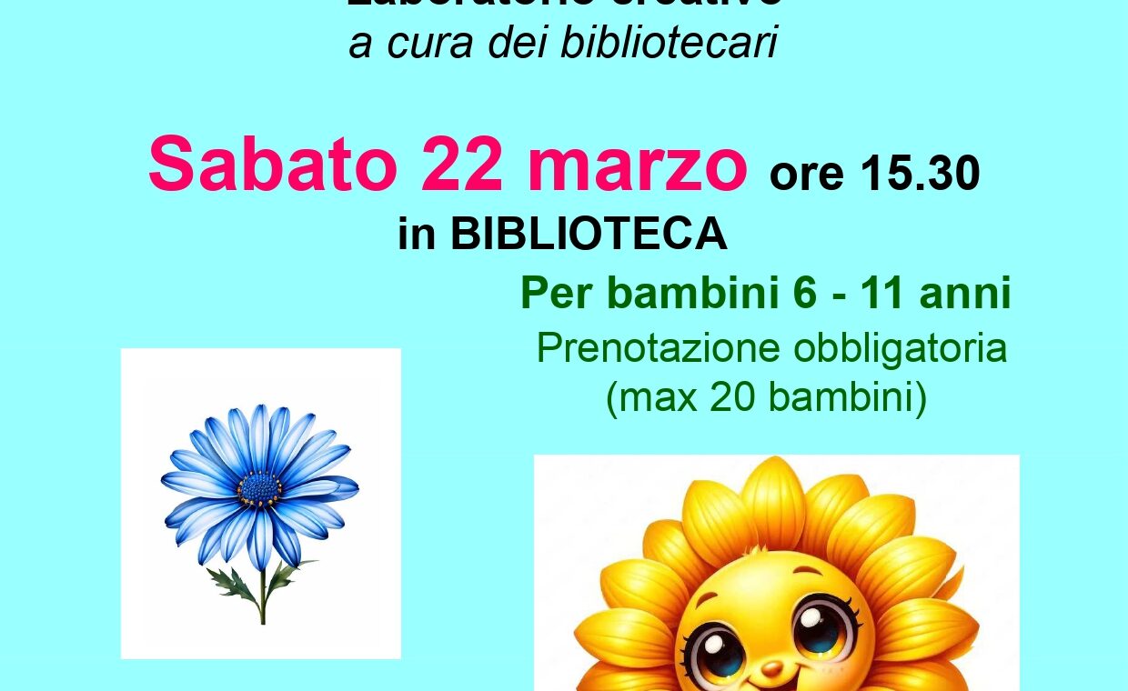 Benvenuta primavera - 22 marzo 2025, ore 15.30