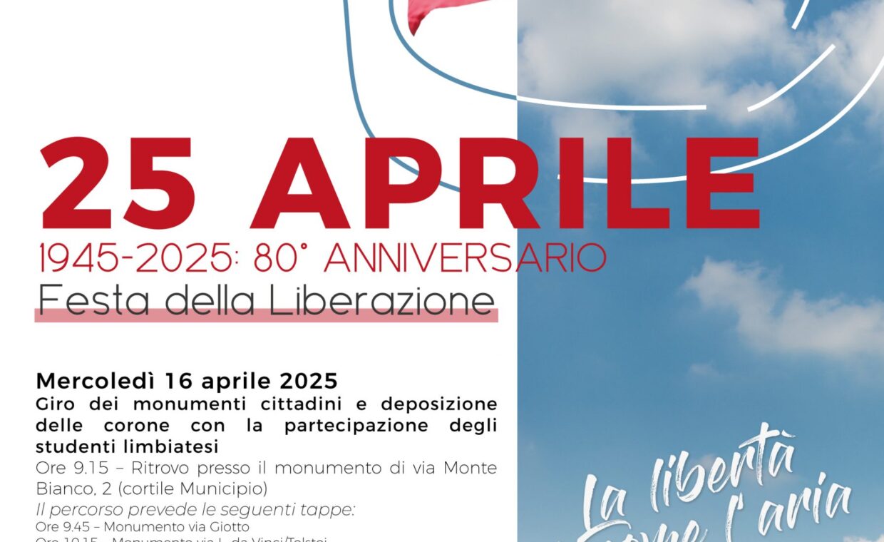Giro dei monumenti per la Festa della Liberazione