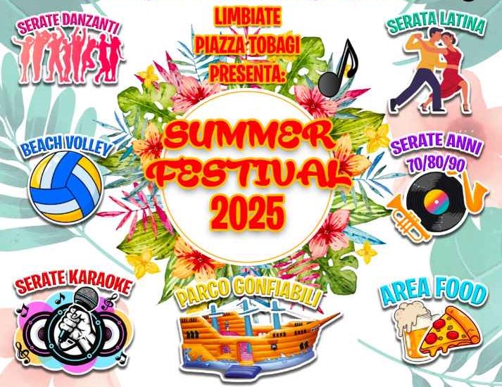 Summer Festival 2025: L'Estate a Limbiate si accende!