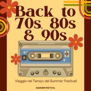 Serata Anni 70/80/90: Rivivi la magia di un'epoca!