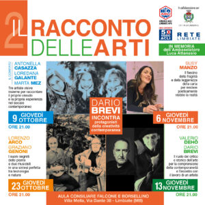 RACCONTO DELLE ARTI: Incontri sulla Creatività Contemporanea
