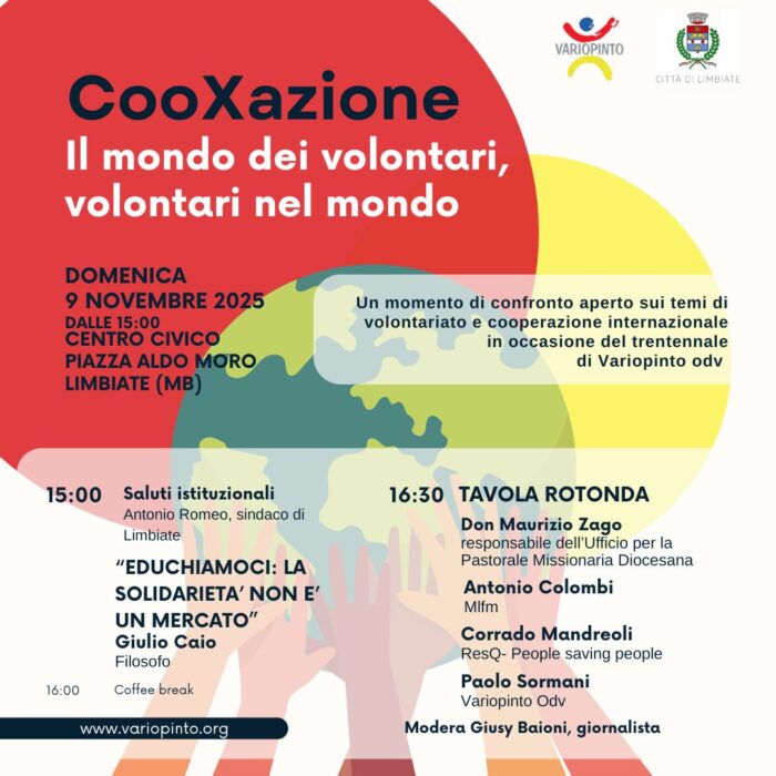 “CooXazione: il mondo dei volontari, volontari nel mondo” – Convegno sulla Cooperazione Internazionale