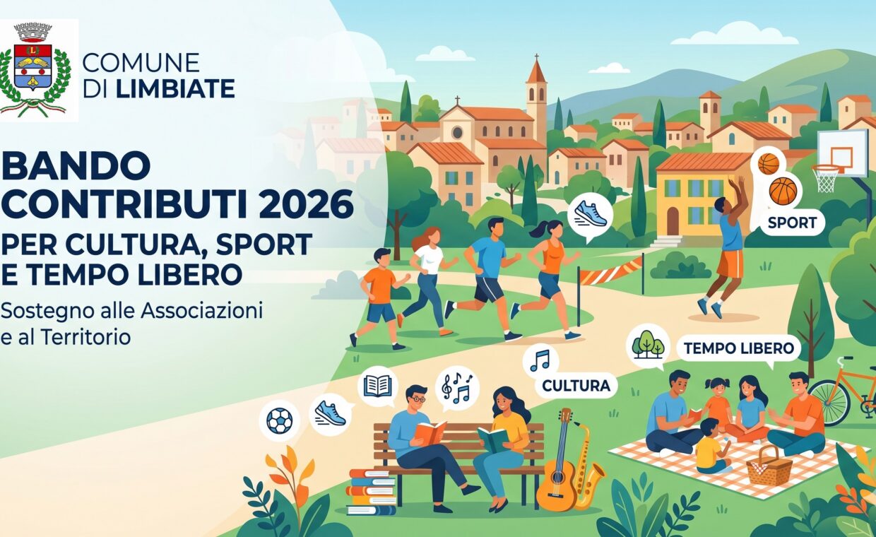 Bando contributi sultura e tempo libero 2026