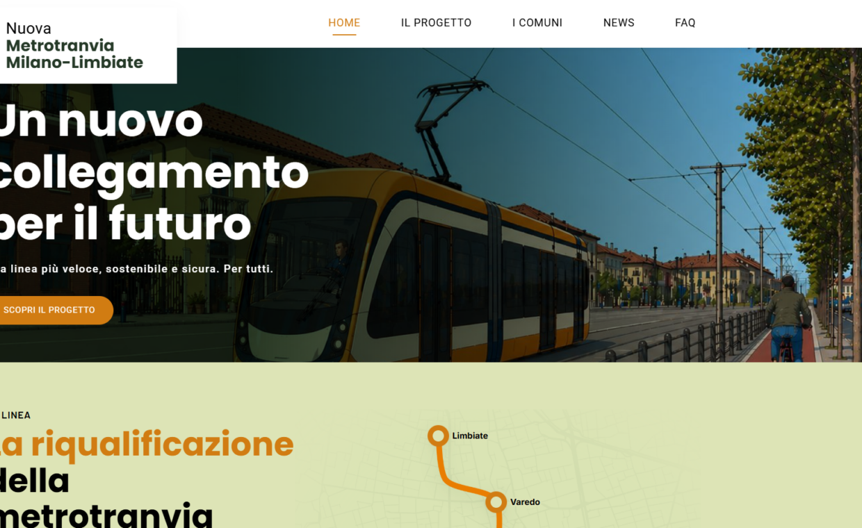 immagine home page sito dedicato ai lavori