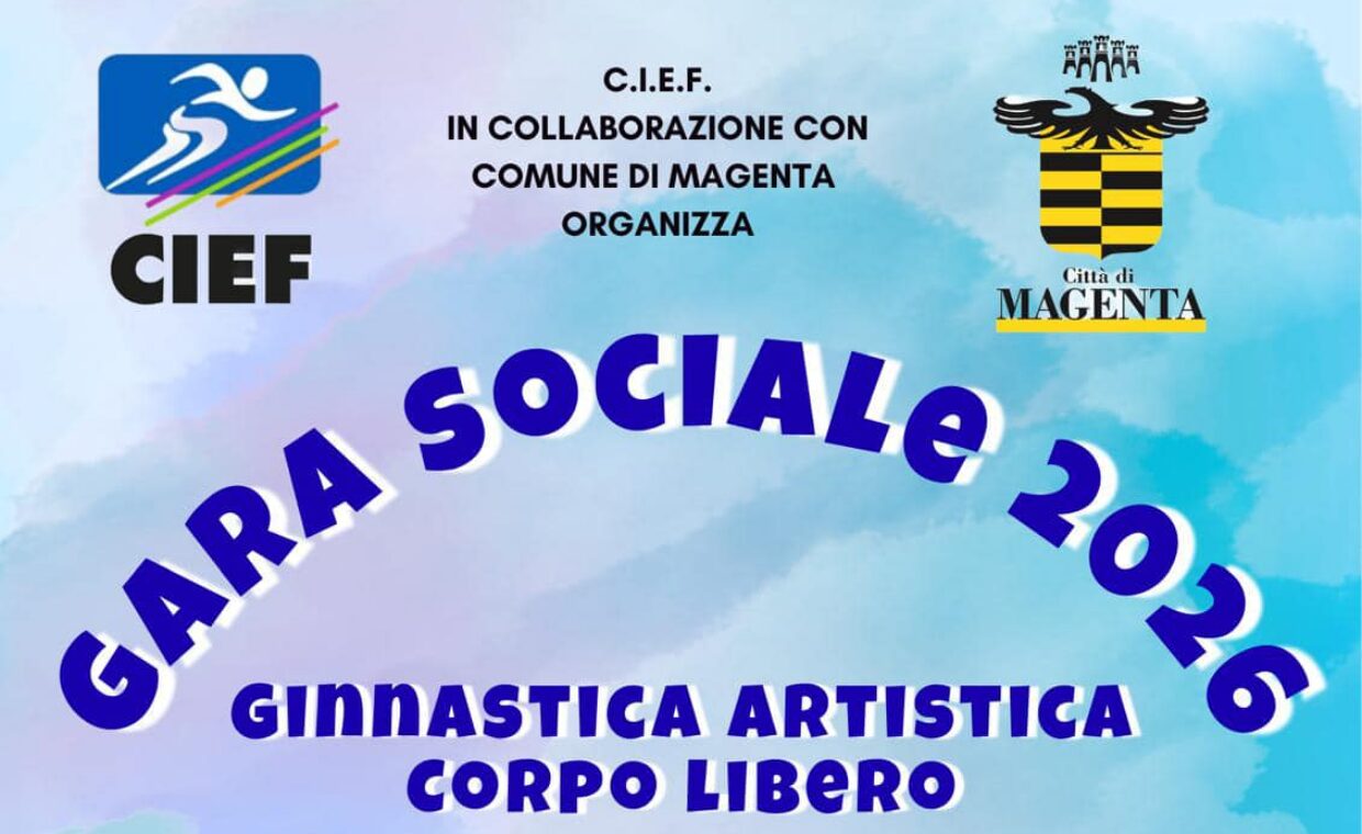 Gara sociale ginnastica artistica 15 febbraio 2026