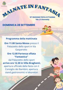 Festa Cittadina 28 settembre 2025, programma della mattinata