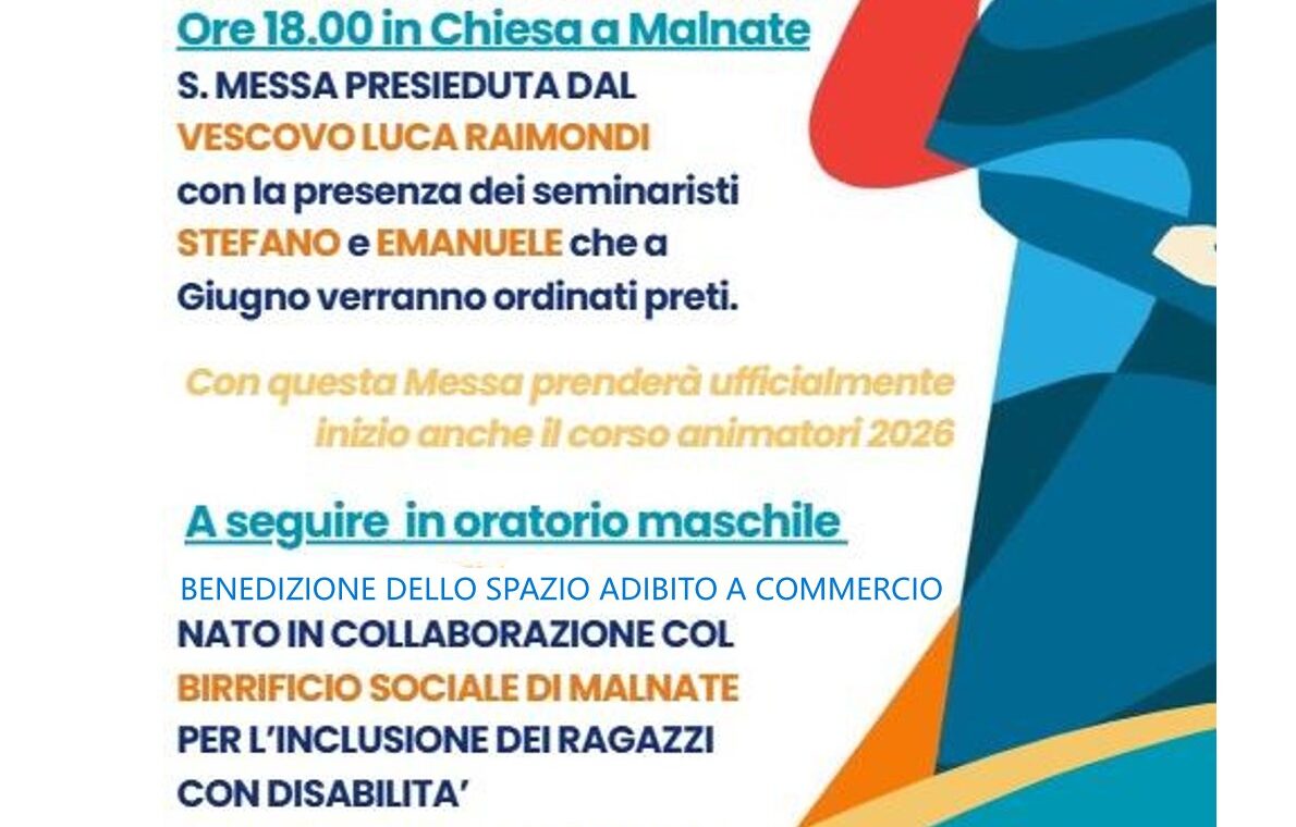 Sabato 31 gennaio 2026