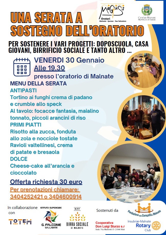 Venerdi 30 gennaio 2026
